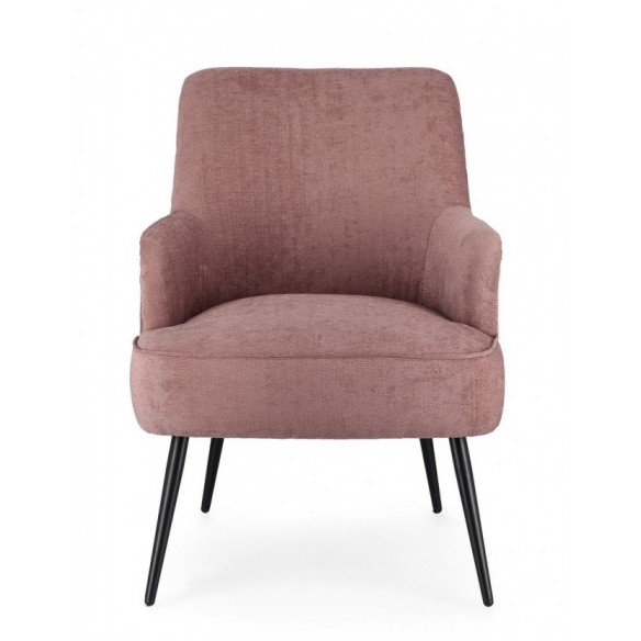 POLTRONA ERNESTINE DARK ROSE
