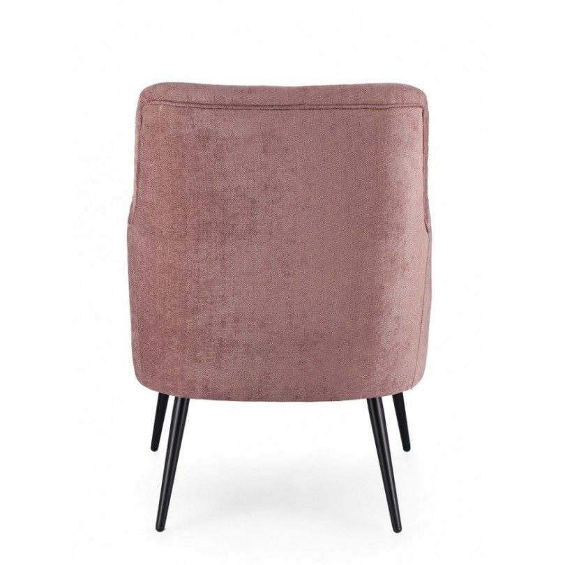 POLTRONA ERNESTINE DARK ROSE