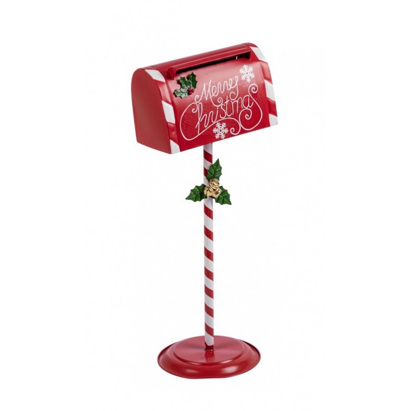 P.LETTERE ELRIC C-PALO ROSSO-BIANCO H90