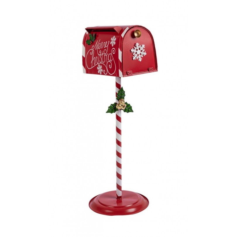 P.LETTERE ELRIC C-PALO ROSSO-BIANCO H90