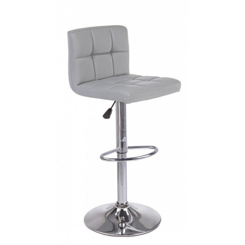 SGABELLO BAR MEMPHIS GRIGIO CHIARO