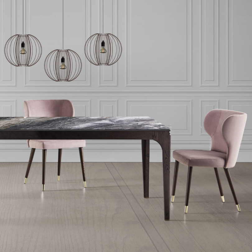 Poltroncina "QUEEN" rivestimento in...