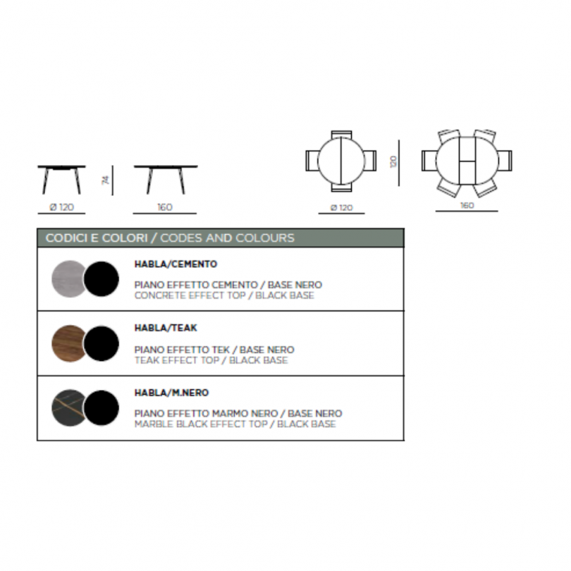 Tavolo HABLA - IKONE Tavolo HABLA - IKONE