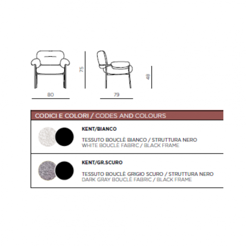 Poltrona KENT - IKONE