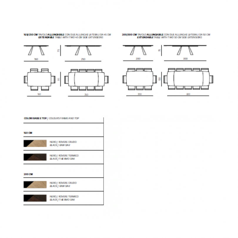 Tavolo allungabile GILMOUR - CAPODARTE