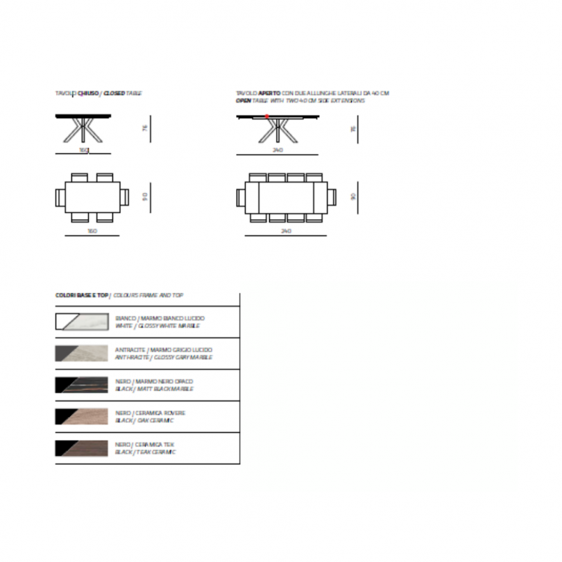 Tavolo JACKY - CAPODARTE Tavolo JACKY - CAPODARTE