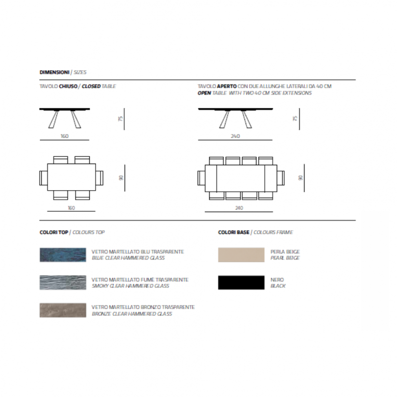 Tavolo WATERS - CAPODARTE