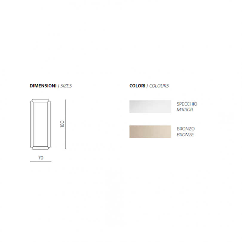 Specchio ODESSA - CAPODARTE