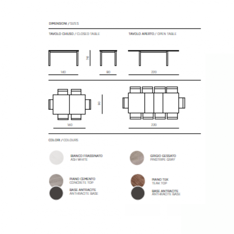 Tavolo CAIO - IKONE Tavolo CAIO - IKONE
