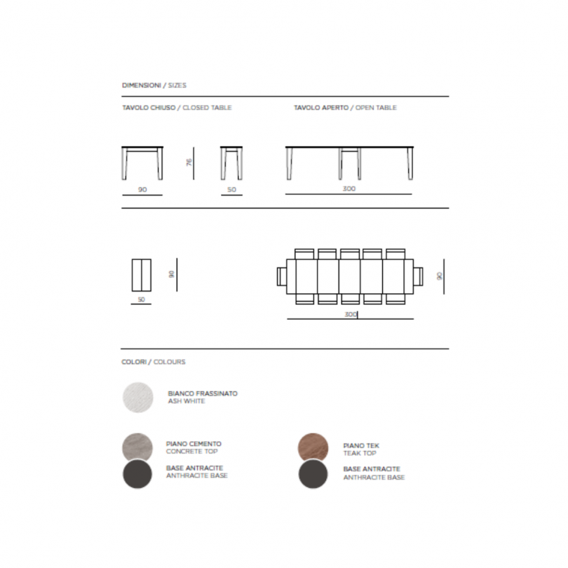 Tavolo NADIR - IKONE