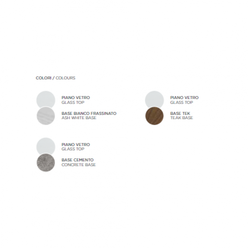 Tavolino TITO OVALE - IKONE