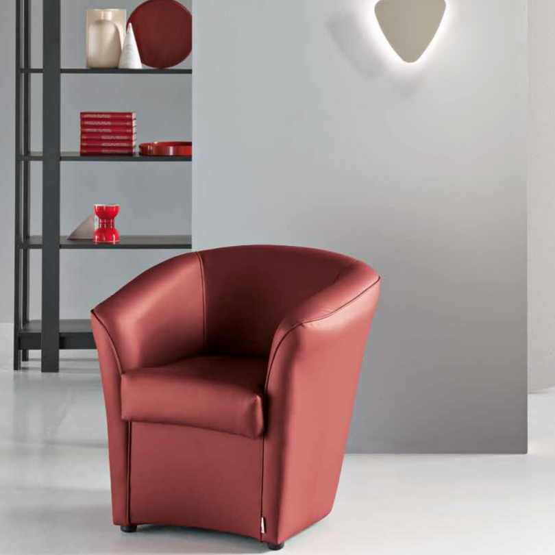 Poltrona VALENTINA ecopelle - IKONE Poltrona VALENTINA ecopelle - IKONE