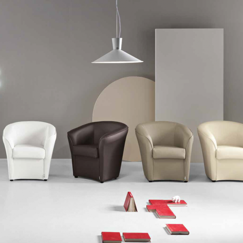 Poltrona VALENTINA ecopelle - IKONE Poltrona VALENTINA ecopelle - IKONE