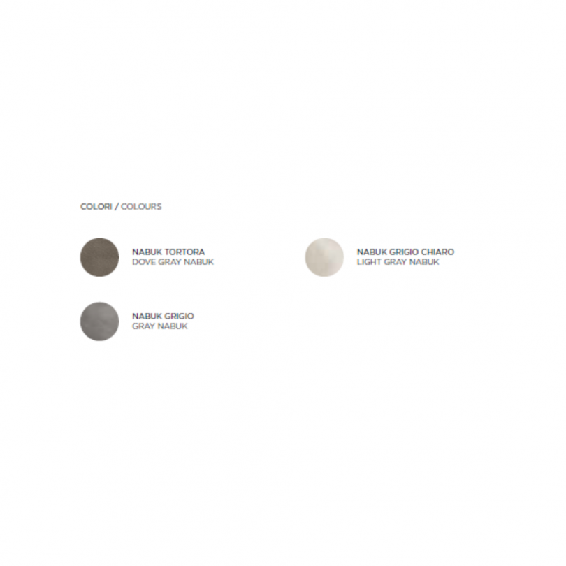 Poltrona VALENTINA Nabuk - IKONE