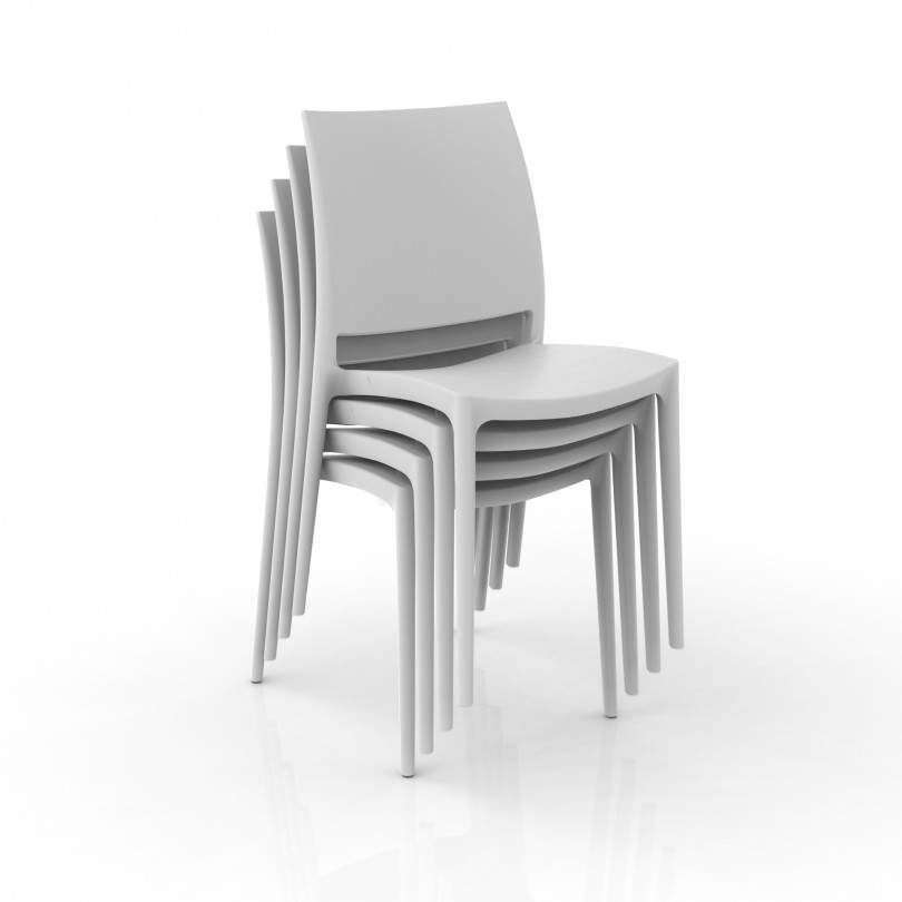 Sedie LUNA in polipropilene - AMBIENTA