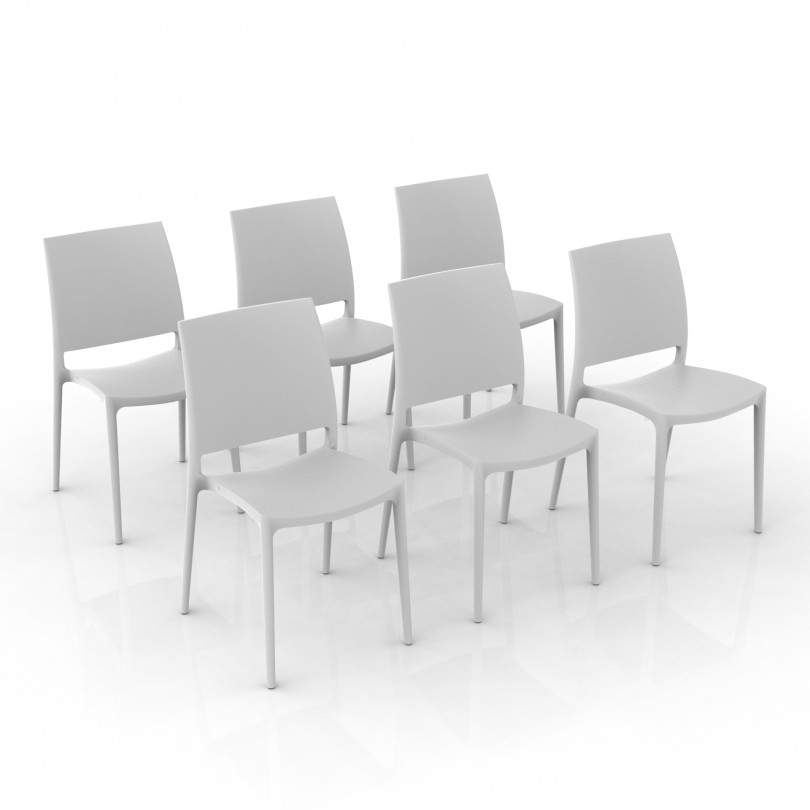 Sedie LUNA in polipropilene - AMBIENTA