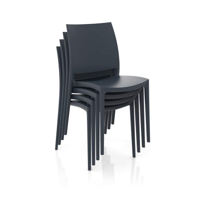 Sedie LUNA in polipropilene - AMBIENTA
