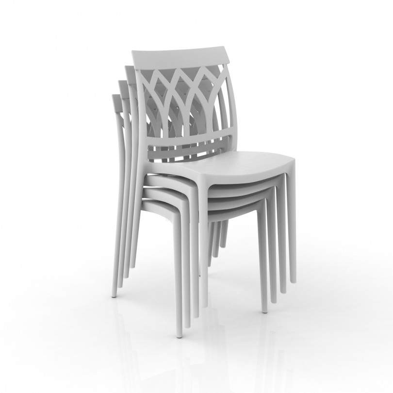 Sedia QUEEN in polipropilene - AMBIENTA