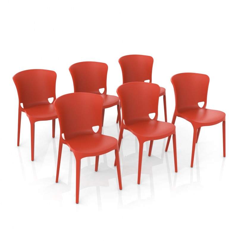 Sedie JUMBO in polipropilene - AMBIENTA