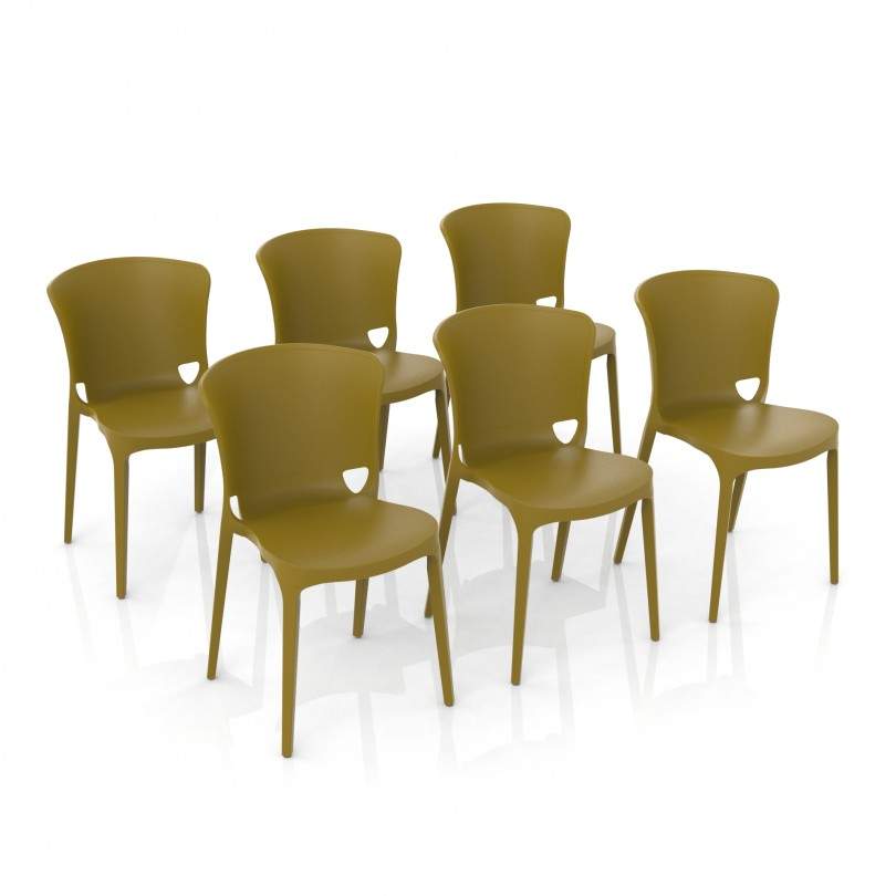 Sedie JUMBO in polipropilene - AMBIENTA Sedie JUMBO in polipropilene - AMBIENTA