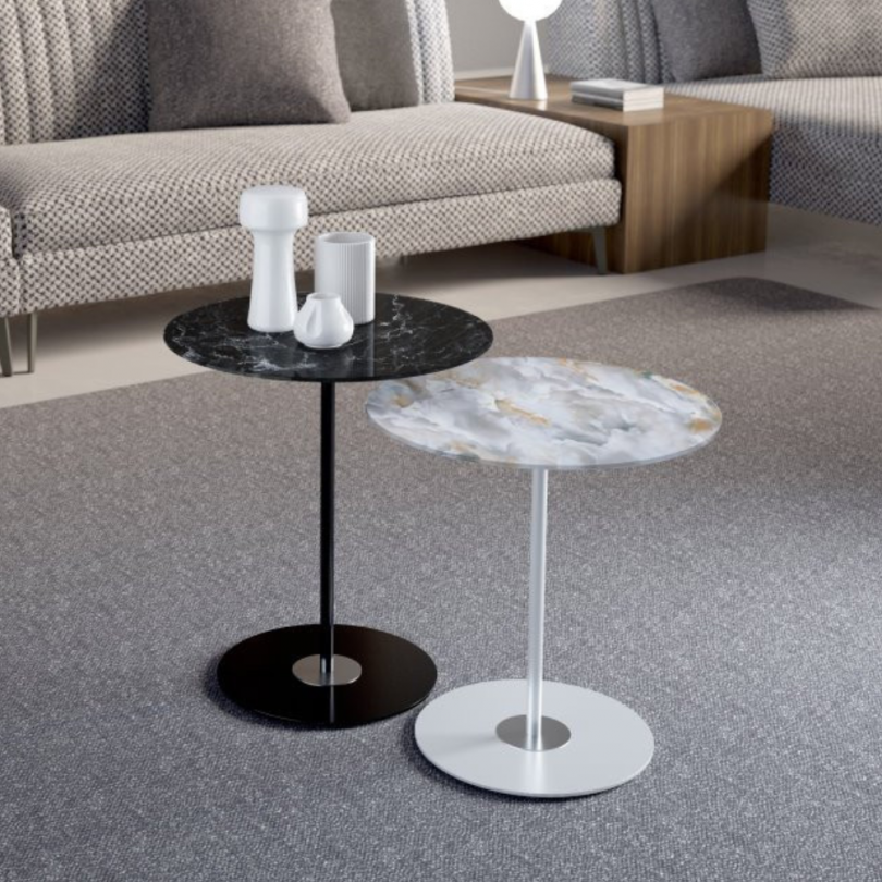 Tavolino CRYSTAL ROUND - Maconi