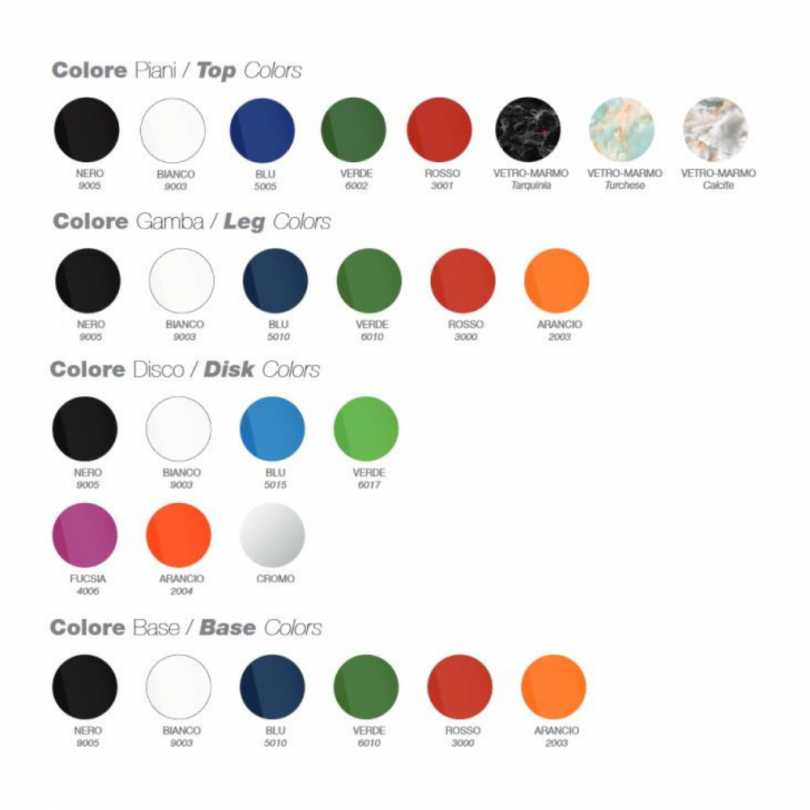 Tavolino CRYSTAL ROUND - Maconi