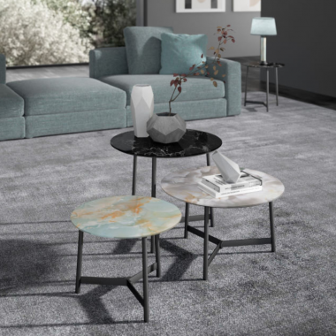 Tavolino Rotondo MILORD LOW...