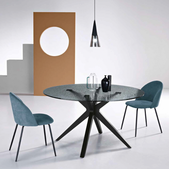 Vetro Fume Tavolo Vetro Bizzotto Tavolo Da Pranzo Allungabile