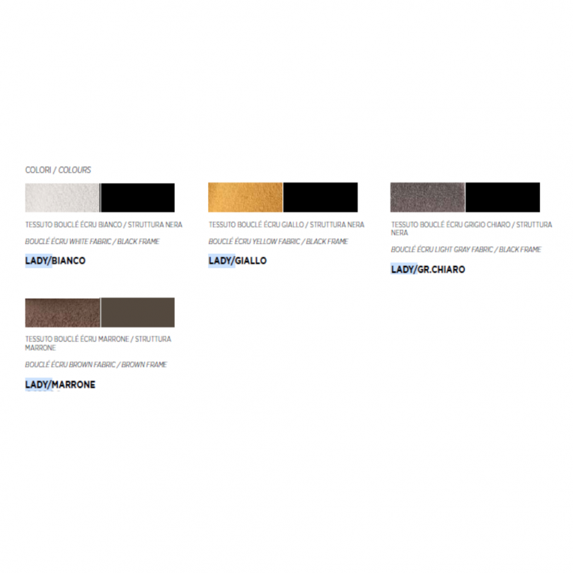 Sedia LADY - CAPODARTE