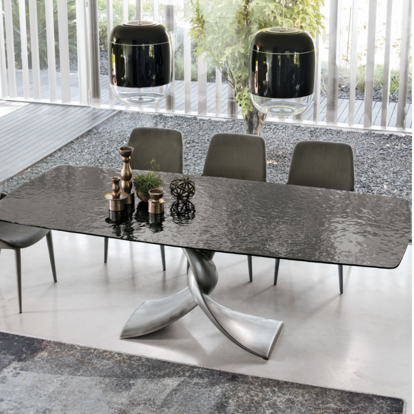 Tavolo fisso TWIST a botticella -...