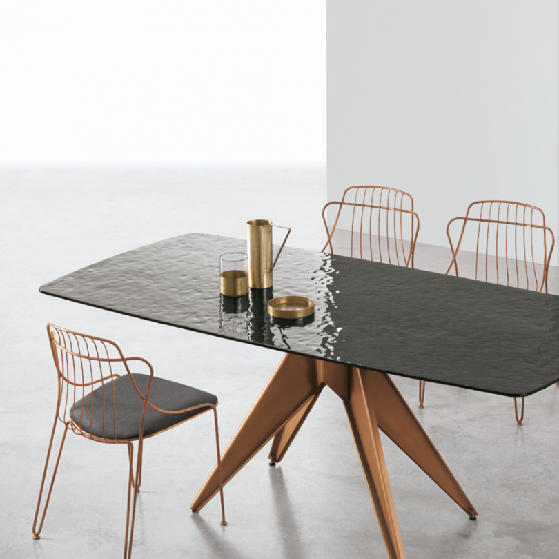 Tavolo fisso MINOSSE a botticella-...