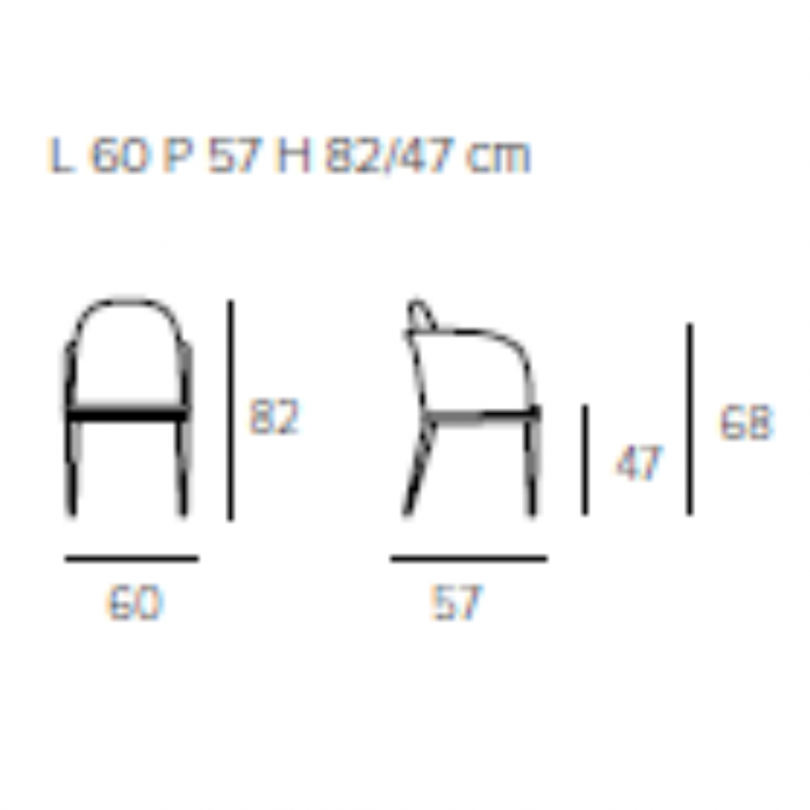 Poltroncina CLEVELAND in gentle touch... Poltroncina CLEVELAND in gentle touch...