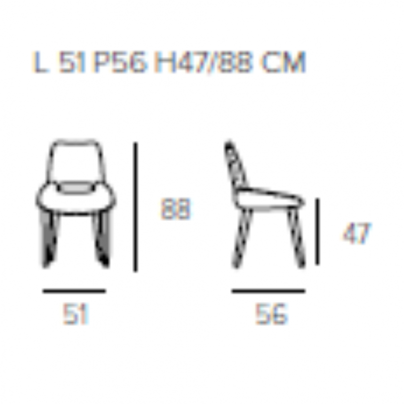 Sedia PORTLAND In microfibra - TARGET...