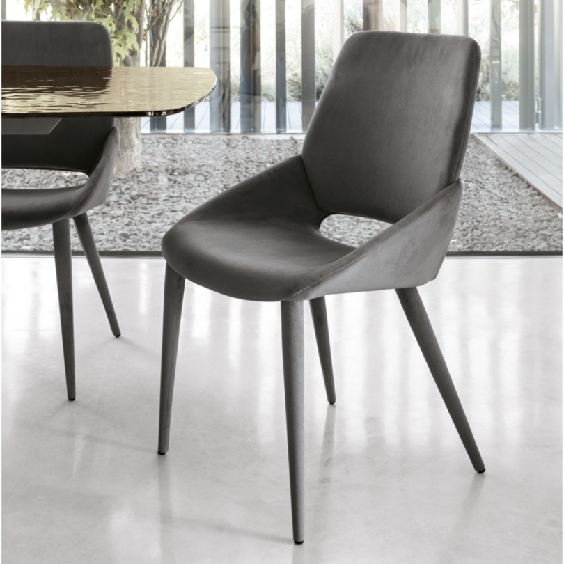 Sedia PORTLAND In microfibra - TARGET...