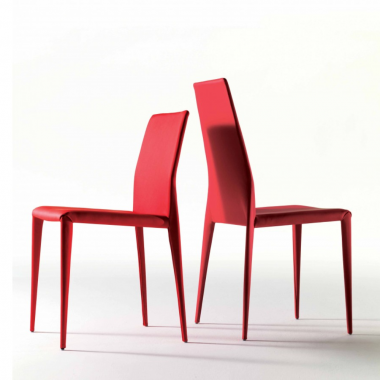 Sedia NUBIA in pelle...