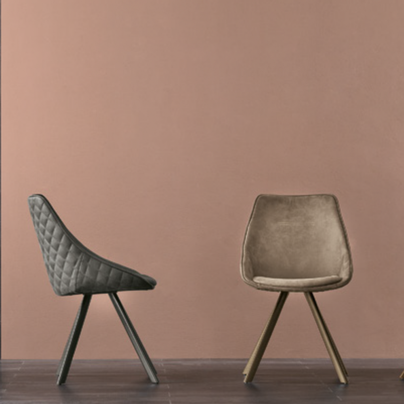 Sedia BILBAO con seduta girevole -...