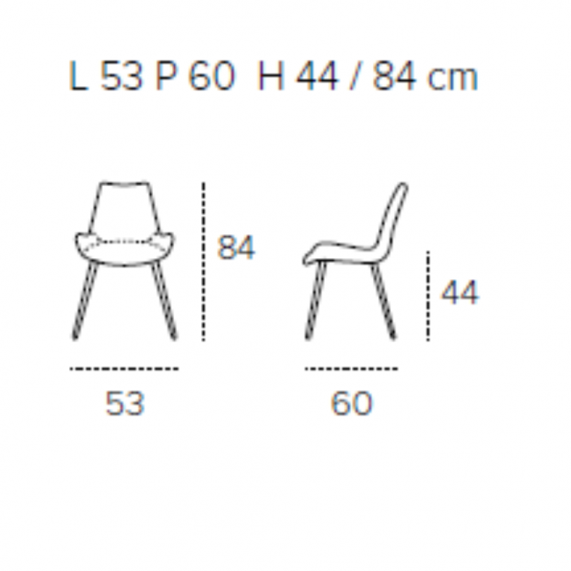 Sedia MALAGA - TARGET POINT Sedia MALAGA - TARGET POINT