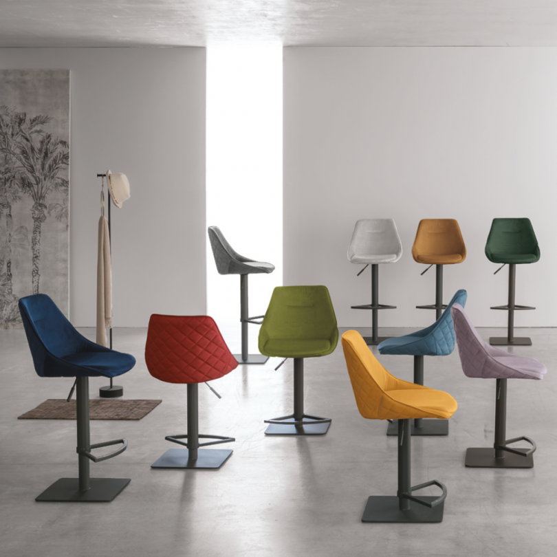 Sgabello regolabile BILBAO con...