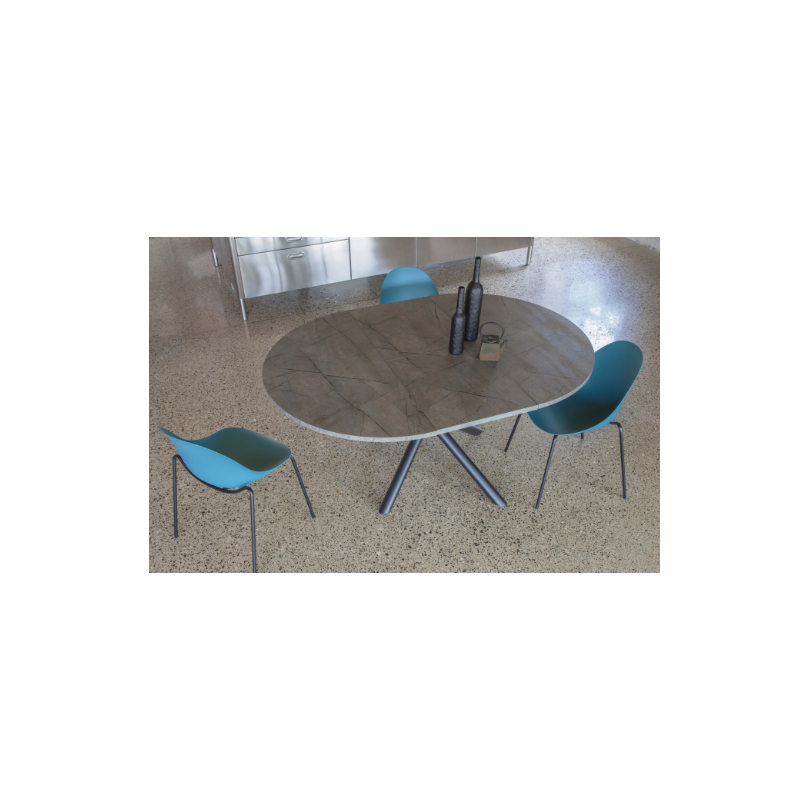 Tavolo rotondo allungabile TALETE -... Tavolo rotondo allungabile TALETE -...