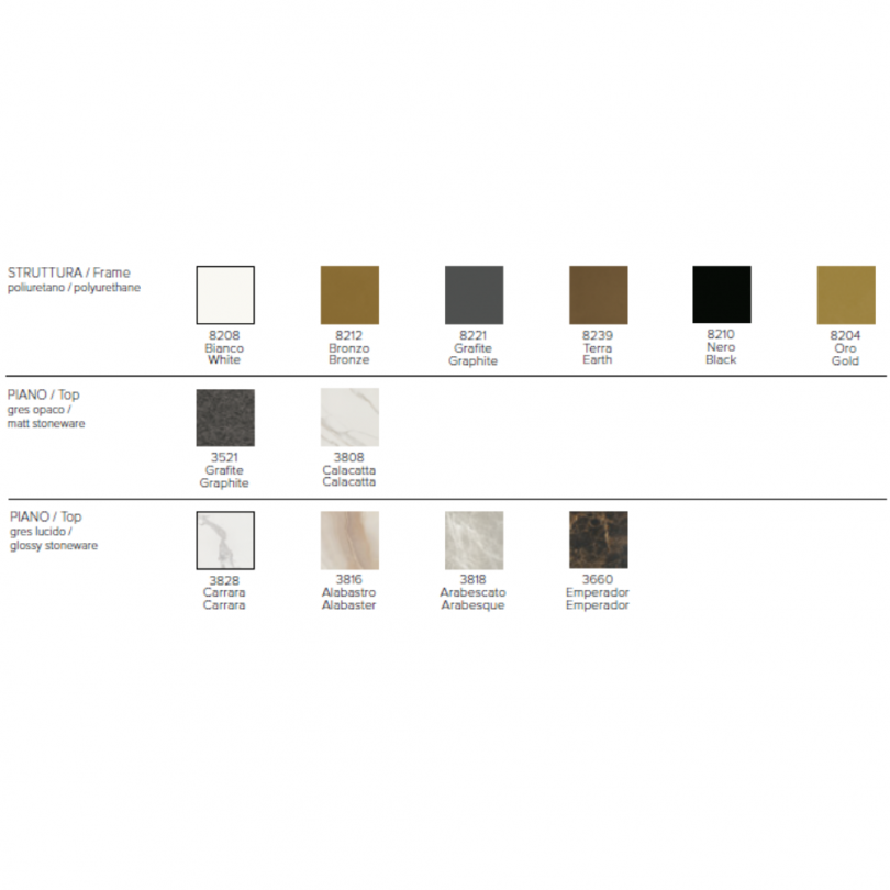 Tavolo fisso ECLIPSE rettangolare in...