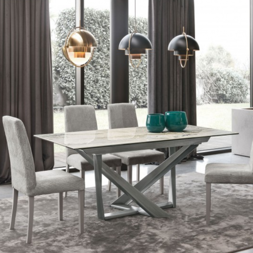 Tavolo fisso PRIAMO rettangolare in...