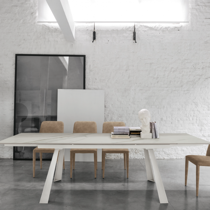 Tavolo allungabile PONENTE con piano...