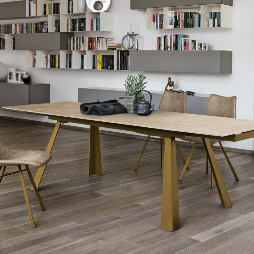 Tavolo allungabile PONENTE con piano...