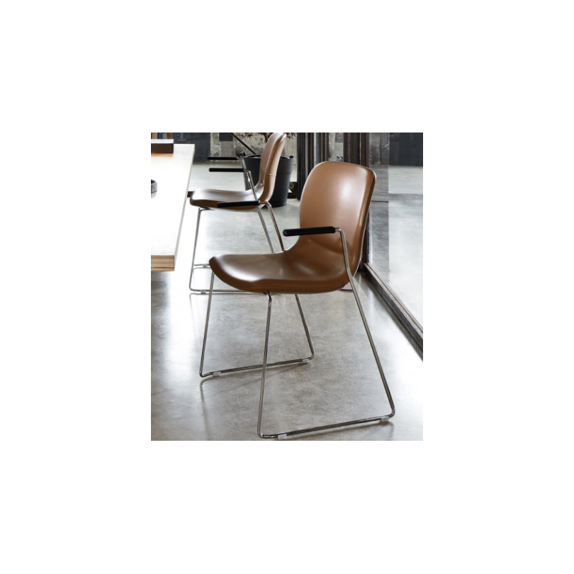 Poltroncina MI CHAIR tappezzata a...