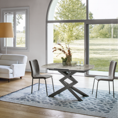 Tavolo allungabile CROSS a...