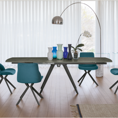 Tavolo allungabile girevole...