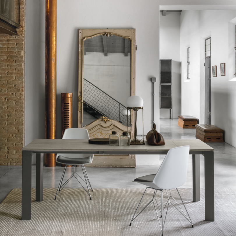 Tavolo allungabile SATURNO con... Tavolo allungabile SATURNO con...