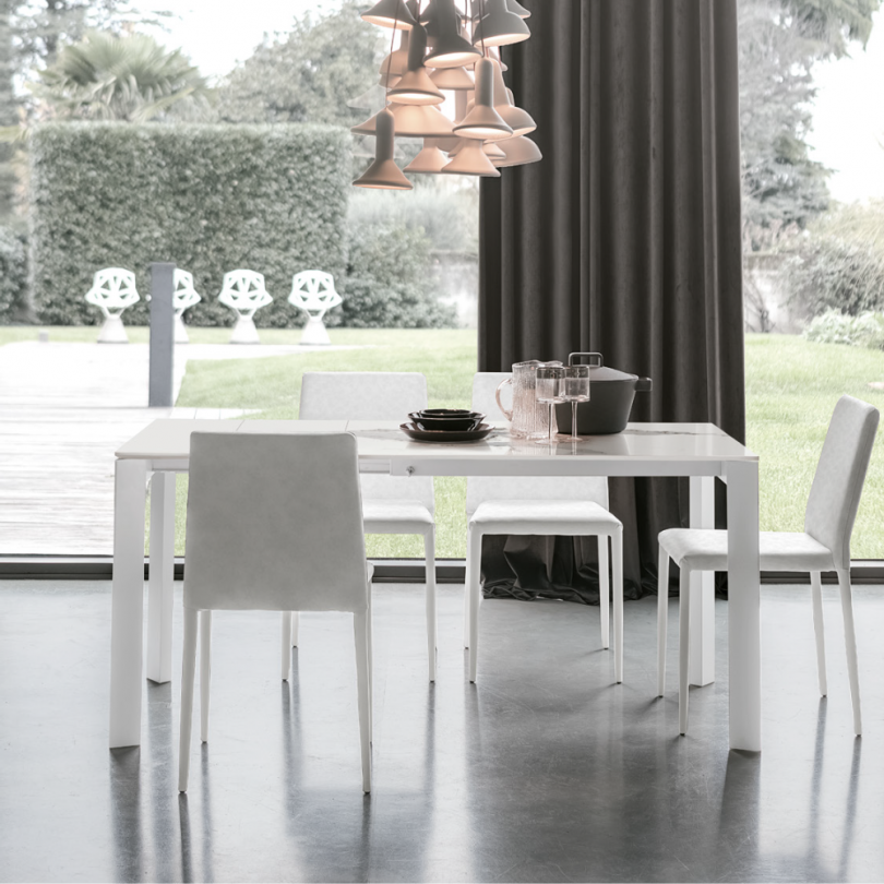 Tavolo allungabile SATURNO con... Tavolo allungabile SATURNO con...