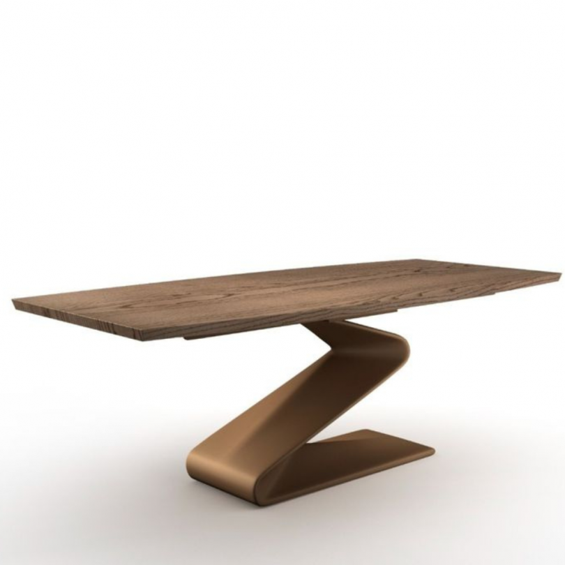 Tavolo fisso ZED rettangolare in... Tavolo fisso ZED rettangolare in...