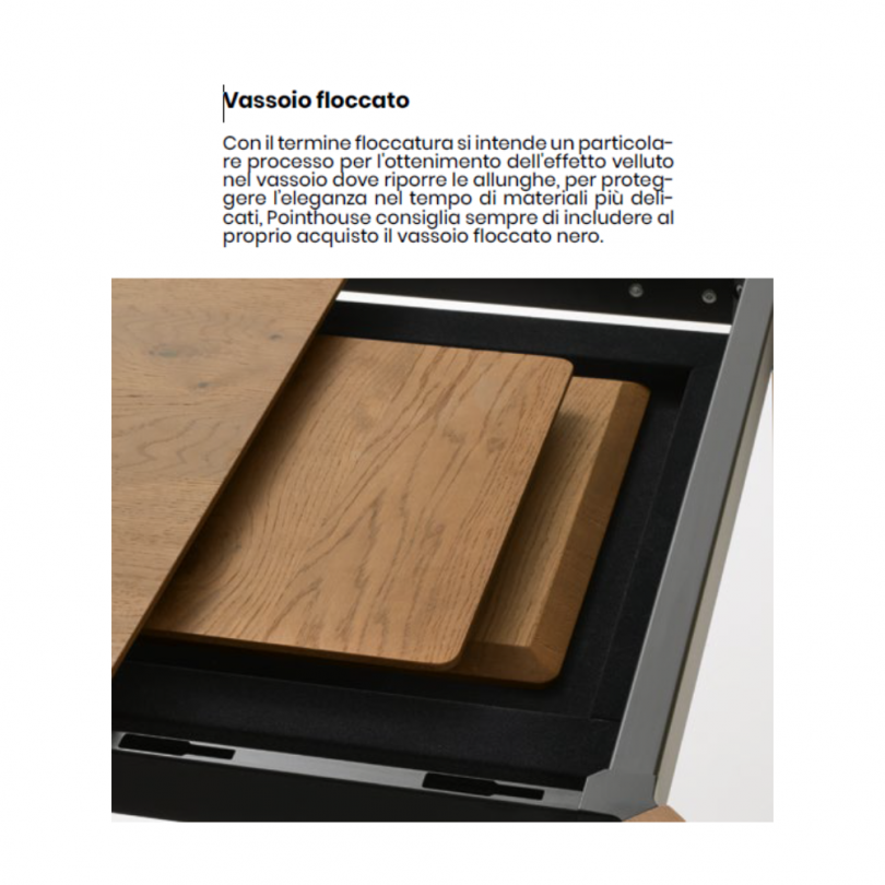 Tavolo allungabile DROP - Pointhouse Tavolo allungabile DROP - Pointhouse